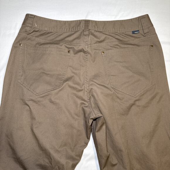 Toad & Co Mission Ridge 5 Pocket Lean Brown Pants Organic Cotton Mens 36X32 EUC - Picture 13 of 14